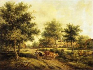 London Country Side Painting