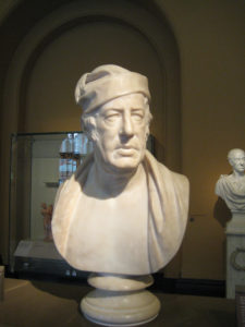 John Raphael Smith bust by sir francis Chantrey