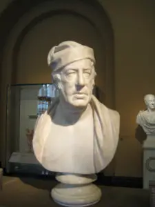 John Raphael Smith bust by sir francis Chantrey