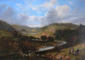 Landscape painting by James Wilson Carmichael