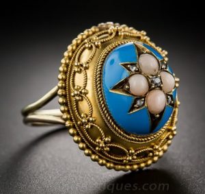 Victorian Betrothal Rings
