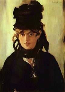 Morisot Berthe by Edouard Manet