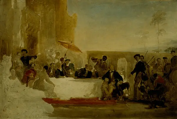 Painting done by Sir William Allan