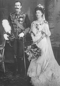 Prince Leopold with wife