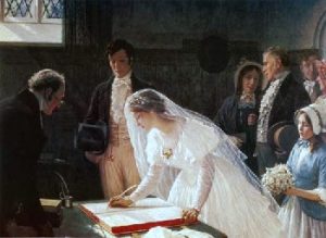 Victorian Wedding Ceremony