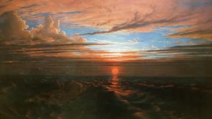 Sunset at Sea After a Storm by Francis-Danby