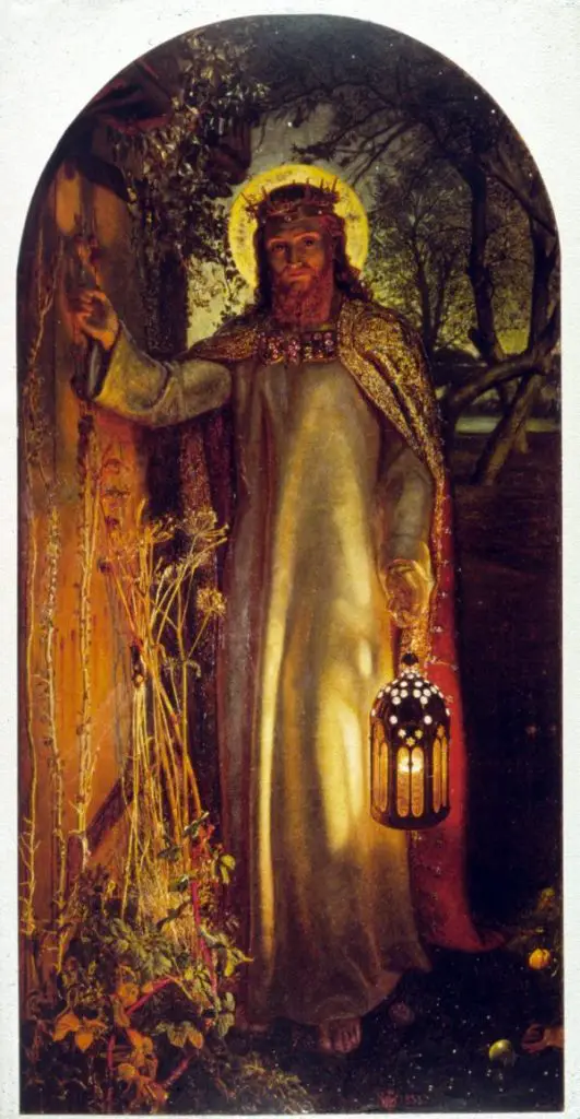 The Light of the world by William Holman Hunt