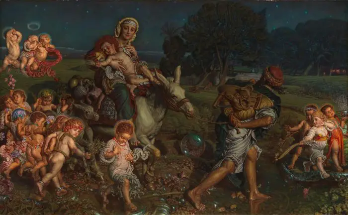 The Triumph of the Innocents 1883-4 William Holman Hunt 1827-1910 