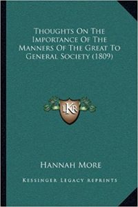 Thoughts on the Importance of the Manners of the Great to General Society