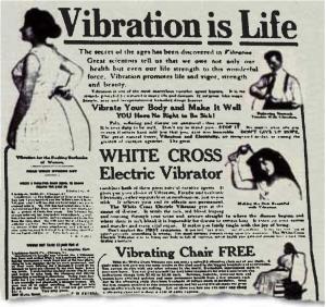 Advert to treat female hysteria
