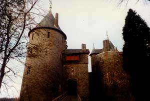 Victorian castle Castell Coch