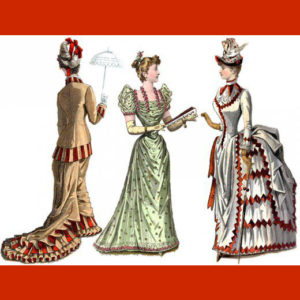 Victorian Skirts from Petticoats to Bustle