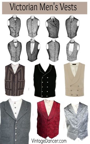 Victorian Men's Waistcoats and Sweaters Facts
