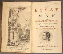 An Essay on Man First Edition
