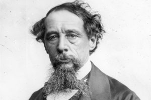Charles Dickens with his beard