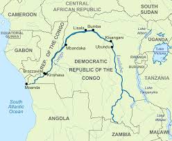 Congo River through Africa