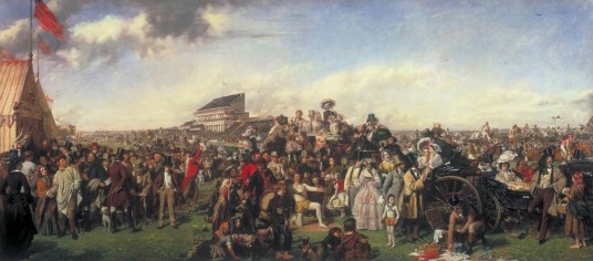 The Derby Day 1856-8 William Powell Frith 1819-1909 Bequeathed by Jacob Bell 1859 http://www.tate.org.uk/art/work/N00615