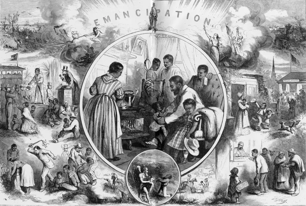 "The Emancipation of the Negroes, January, 1863—The Past and the Future," Harper's Weekly, Jan. 24, 1863