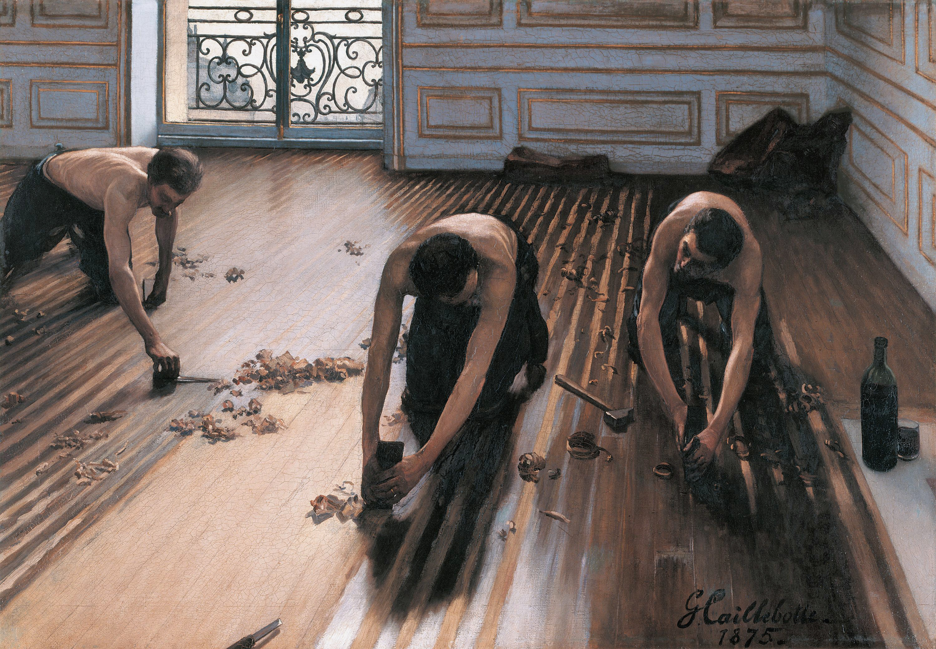 Gustave Caillebotte Floor Scrapers, 1875