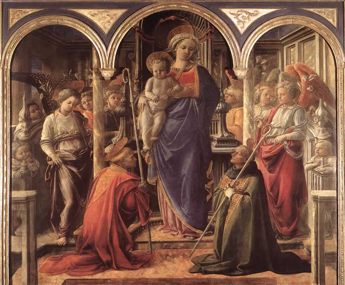 Barbadori Altarpiece by Fra Lippo Lippi