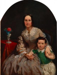 jane-eleanor-sherman-and-her-son-edward-lilly-martin-spencer
