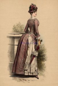 Late Bustle- Victorian Fashion