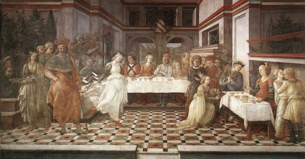 Feast of Herod by Fra Lippo Lippi