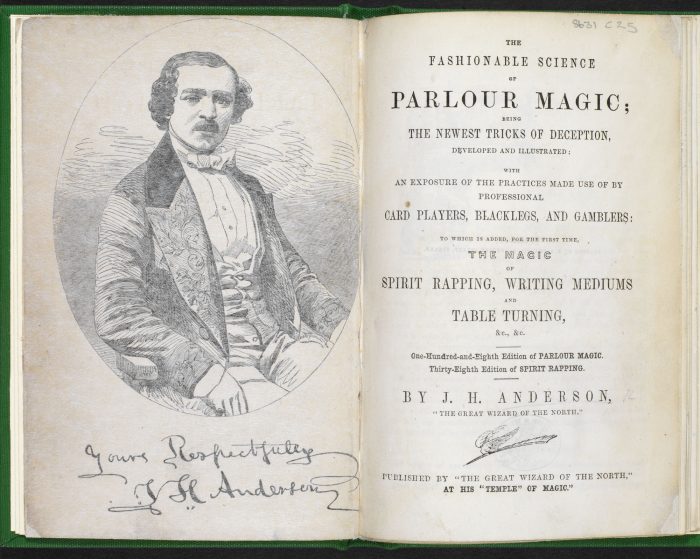 Parlour magic book