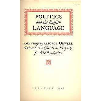 The Essay, Politics and the Language