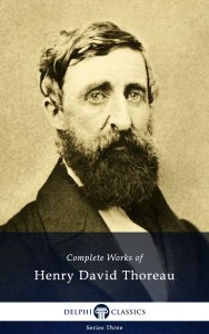 A portrait of Henry David Thoreau