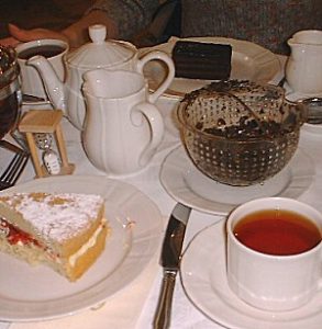 What is afternoon tea in England