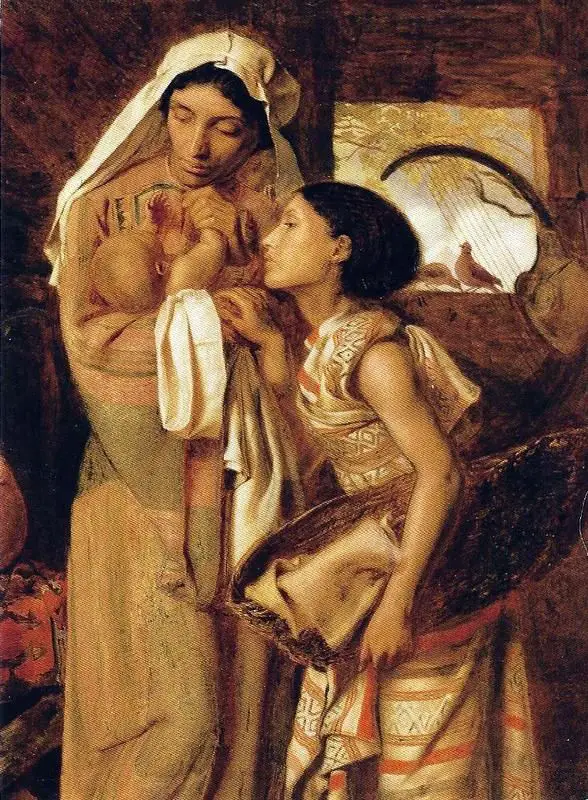 The Mother of Moses Simeon Solomon