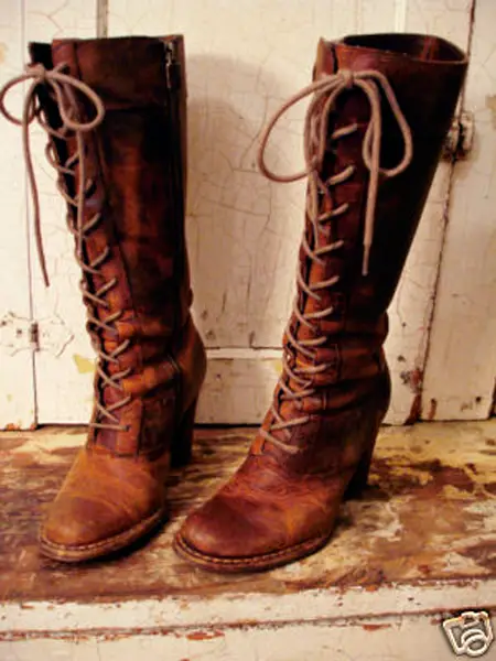3 Total Needle Point Victorian Boots