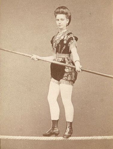 victorian circus ropewalk