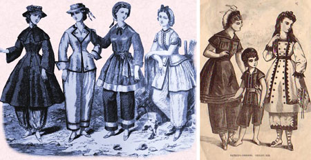 Victorian women's bathing suits